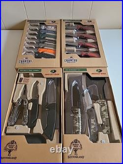 Mossy Oak Knife Lot Brand New Sealed! Read Description For More Details! 4pk