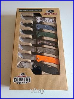 Mossy Oak Knife Lot Brand New Sealed! Read Description For More Details! 4pk