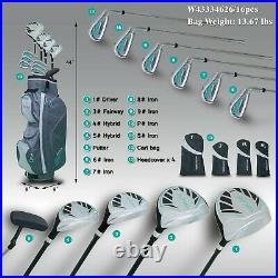 Murtisol Ladies & Womens Right Hand Golf Clubs Set Complete 16Piece Package Set