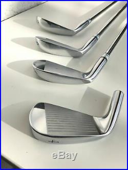 Muziik Golf Irons 4-SW Rare Stiff Shaft Set Blades Japanese Forged Like Miura RH