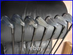 NEW 2025 TaylorMade P790 Black Iron Set 4-PW Stiff Steel RH
