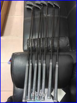 NEW 2025 TaylorMade P790 Black Iron Set 4-PW Stiff Steel RH