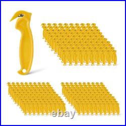 NEW 300 Piece Safety Box Opener Set Recessed Blade Film Strapping Tape Splitter