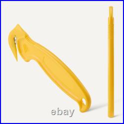 NEW 300 Piece Safety Box Opener Set Recessed Blade Film Strapping Tape Splitter
