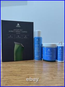 NEW Andis Pro Clip AGC Super 2-Speed+ Detachable Blade Clipper Set