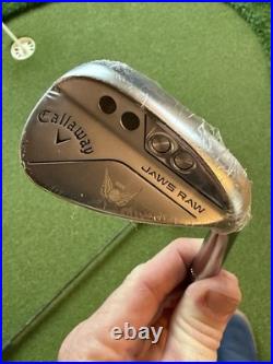 NEW Callaway Jaws Raw Wedge Set 56 60 Misquamicut Club Logo On 56