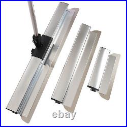 NEW Drywall Skimming Blade Set 12in, 22in & 32in Blades with Extension Pole