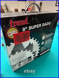 NEW FREUD SD508 8 24 Teeth Dado Set Blades (O4)