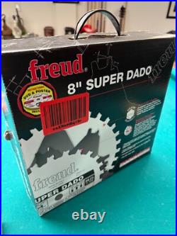 NEW FREUD SD508 8 24 Teeth Dado Set Blades (O4)