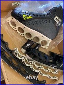 NEW Graf 735 ICE Hockey Player Skate Size 6W T-blade RARE set