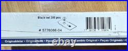 NEW Husqvarna Automower 5776066-04 Carbon Fiber Blade Set (OEM). 300 Count Box