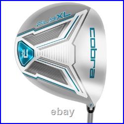 NEW Lady Cobra Golf Fly-XL 2 Complete Set Silver/Blue Lady