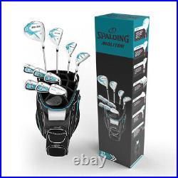 NEW Lady Spalding Molitor Complete Golf Set with Driver, Wood, Irons, putter Lady