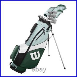 NEW Lady Wilson Profile SGI Complete Set with Driver Irons Putter Stand Bag