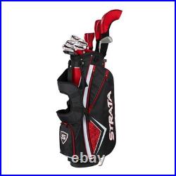 NEW Left Handed Callaway Golf Strata Plus Complete 14 Piece Set Men's