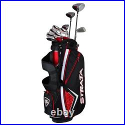 NEW Left Handed Callaway Golf Strata Plus Complete 14 Piece Set Men's