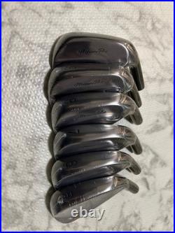 NEW Mizuno Pro M-15 BLACK GREY IRON HEADS ONLY SET /#5-PW