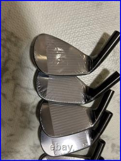 NEW Mizuno Pro M-15 BLACK GREY IRON HEADS ONLY SET /#5-PW