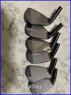 NEW Mizuno Pro M-15 BLACK GREY IRON HEADS ONLY SET /#5-PW