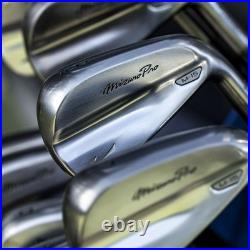 NEW Mizuno Pro M-15 BLACK GREY IRON HEADS ONLY SET /#5-PW