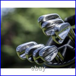 NEW Mizuno Pro M-15 BLACK GREY IRON HEADS ONLY SET /#5-PW