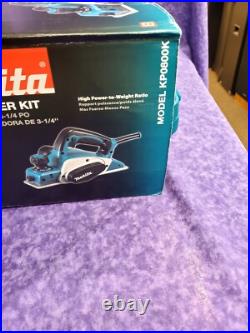 NEW SEALED? MAKITA KP0800K 3-1/4-IN. 6.5A PLANER KIT with? BLADE SET & CASE