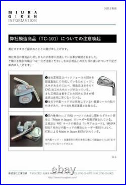 NEW SEALED? Miura Giken TC-101 (6x) 5 P? Japan Heads only + £269 4 Iron