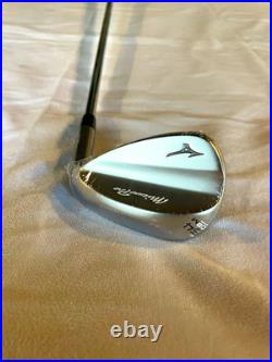 NEW Set of Mizuno Pro Wedges 54°, 60° Right-Handed Steel Stiff S400 Silver