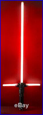 NEW Star Wars Disneyland Galaxy's Edge KYLO REN Lightsaber + 36 Blade Gift Set