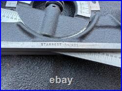 NEW Starrett C434-12-4R Combination Set with Square Center Head Blade 12