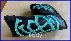 NEW TBC THE BUCK CLUB GOLF BLACK Tiffany Putter Blade Cover Headcover