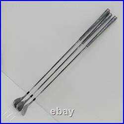 NEW TaylorMade Milled Grind Chrome 3pcs Wedge Set 50/54/58 Flex-S KBS 105 Steel