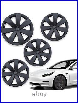 NEW Tesla Model Y Blade Wheel Covers Set- Fits 19 Gemini Wheels Matte Black