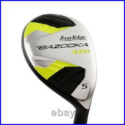 NEW Tour Edge Bazooka 470 Black Complete Golf Set Driver, Wood, Irons
