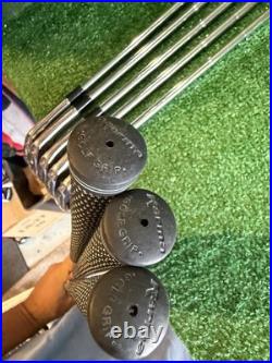 NICE VTG! Wilson Andy Bean Tour 3-P Iron SetRegular Flex SteelNEW GRIPS6i=37