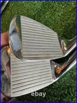 NICE VTG! Wilson Andy Bean Tour 3-P Iron SetRegular Flex SteelNEW GRIPS6i=37