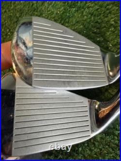 NICE VTG! Wilson Andy Bean Tour 3-P Iron SetRegular Flex SteelNEW GRIPS6i=37