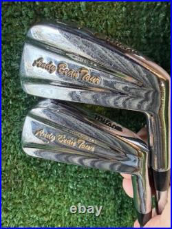 NICE VTG! Wilson Andy Bean Tour 3-P Iron SetRegular Flex SteelNEW GRIPS6i=37