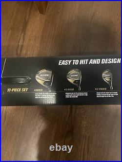 New 2021 Callaway EDGE 10-Piece Golf Clubs Set 10.5 Regular Flex Right Handed