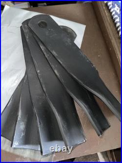 New Befco Cyclone 090/C70-090 90 finish/grooming mower blade set/6 004-4318