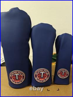 New Bettinardi Golf Blade Putter Cover Wood Set Blue Leather Hex t Hive Mallet