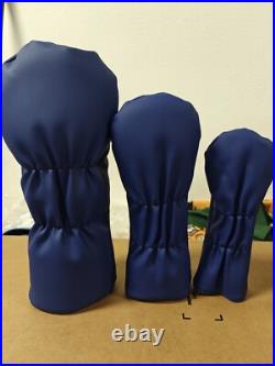 New Bettinardi Golf Blade Putter Cover Wood Set Blue Leather Hex t Hive Mallet