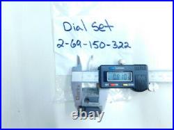 New Erickson Dial Set Adjustable Blade Set, 1.500 to 1.625, 2-69-150-322