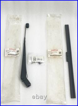 New Genuine Denso Rear Wiper Arm & Blade Set-857030-0070 / 857240-1350 Free Ship