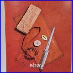 New Karesuando Kniven Blade Knife Making Gift Kit Set NIB Carbon Steel Leather