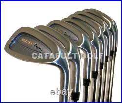 New MDD +1 Extra Big Tall Men Custom Blade Muscle Back Style Iron Set Golf Club