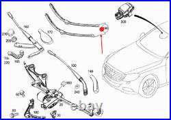 New Mercedes-benz S-class W222 Windshield Wiper Blade Set A2228201345 Lhd