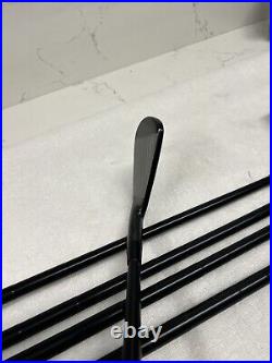 New Mizuno Pro 225 Black Iron Set / 4-P Stiff Flex Steel Shafts