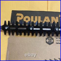 New Poulan Pro 23cc PR2322 22 Gas Hedge Trimmer Blade Set with Transmission Asm