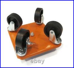 New Snow Plow ROL-A-BLADES Casters Dollies (Set of 3) for Buyers SAM 1310410